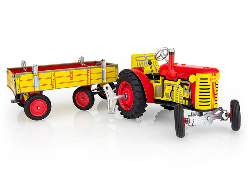 Kovap Zetor s valníkem červený 1:25